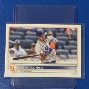 Pete Alonso #315 2022 Topps Baseball Trading Card